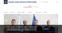 Desktop Screenshot of gunb.gov.pl