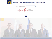 Tablet Screenshot of gunb.gov.pl